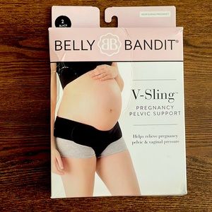 Belly Bandit size 2 v-sling in black. Excellent condition.